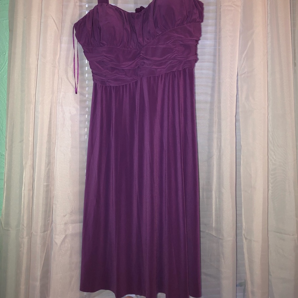 Purple dress